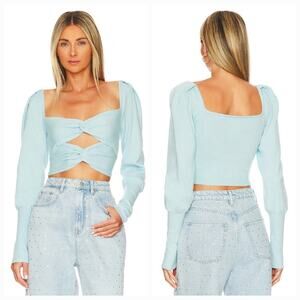LPA Ayla Top in Blue Small